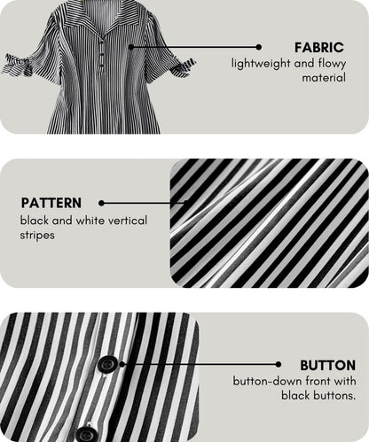 Leriya Fashion Women's Shirt Dress Knee Length Dress | Loose Fit | Button-Down | | 3/4 Sleeve | Summer Wear | Available in (Pack of 2 | Value Pack)