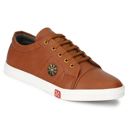 LE GREEM Men's Synthetic Lace-Ups Stylish Sneakers - alphahostel.in
