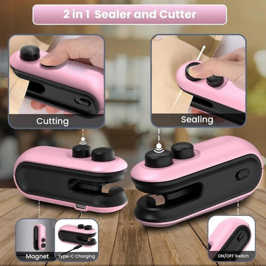 Wazdorf Sealing Clip - Portable Mini Sealing Machine