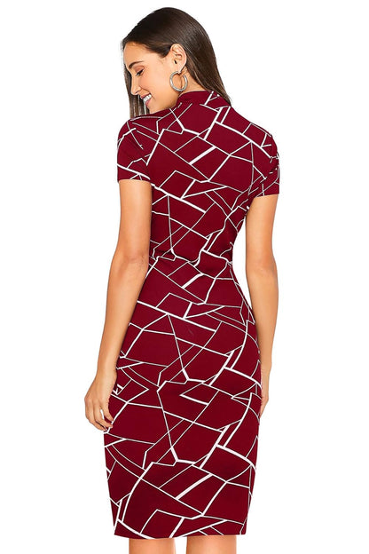 ILLI LONDON Women's Bodycon Knee Length Dress