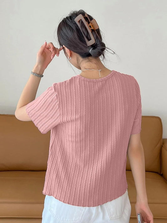 GRECIILOOKS Women’s Fashion Tops – Crop Top, Loose Fit Oversized Shirts & Stylish Korean Tank Tops for Summer Wear (Available in Plus Size and Combo Pack of 2)