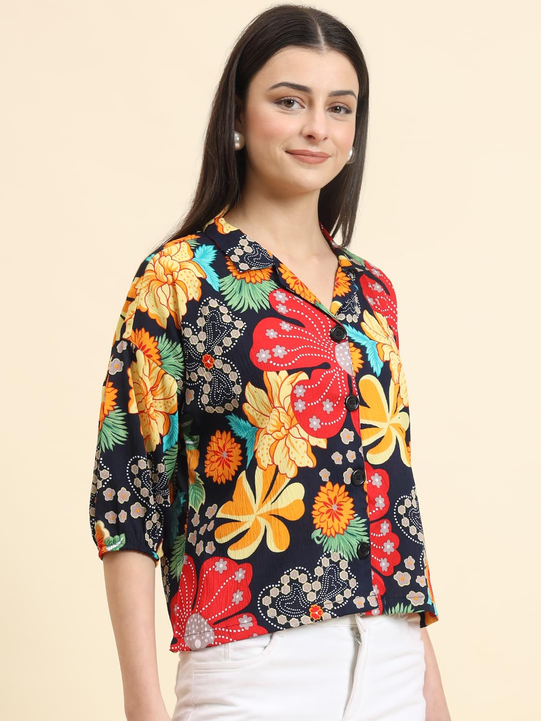 SOFISTY Women's Boxy Shirt | Cotton Bland