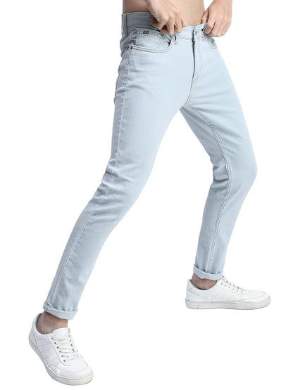KETCH Men's Slim Fit Mid Rise Jeans (Stretchable)
