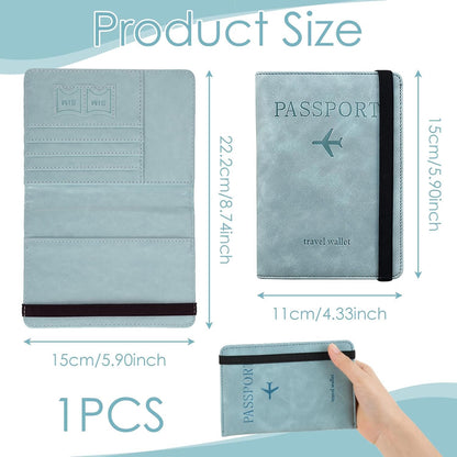 MONJAY Premium Passport Holder Cover Travel Wallet