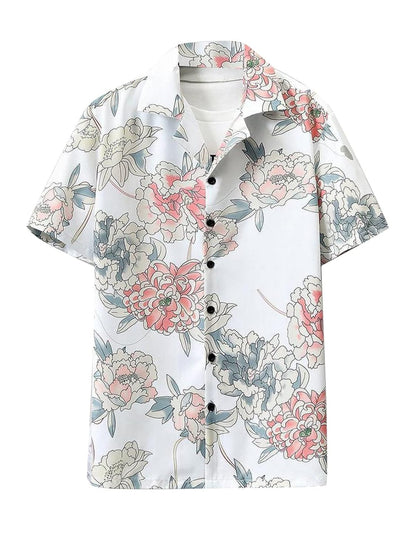 LookMark Men's Cotton Blend Stitched Printed
