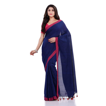 Women`s Handloom Pure Cotton Saree Without blouse