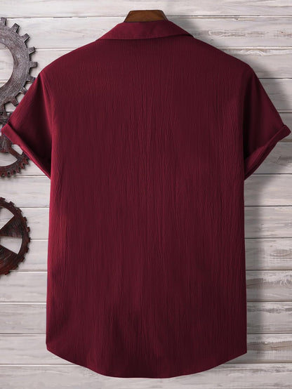 TAGDO Men's Regular Fit Casual Shirt