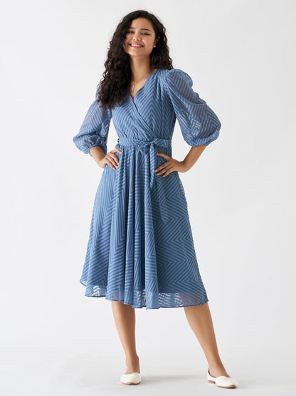 AASK Women Fancy Plain & Solid Designer Dress for Women
