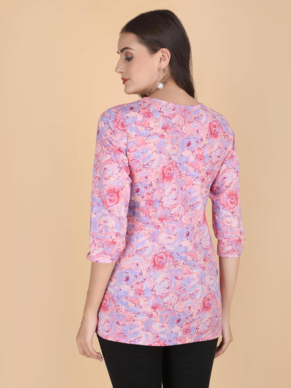 PIDAVLIYA'S Indian Women's Tunics Tops Cotton