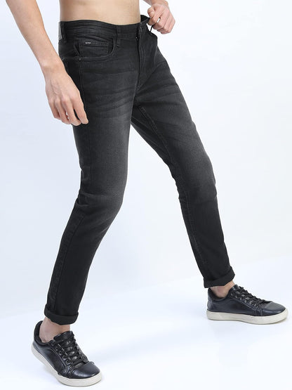 KETCH Men's Slim Fit Mid Rise Jeans (Stretchable)