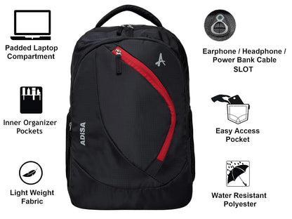 ADISA Laptop Backpack 31 Ltrs