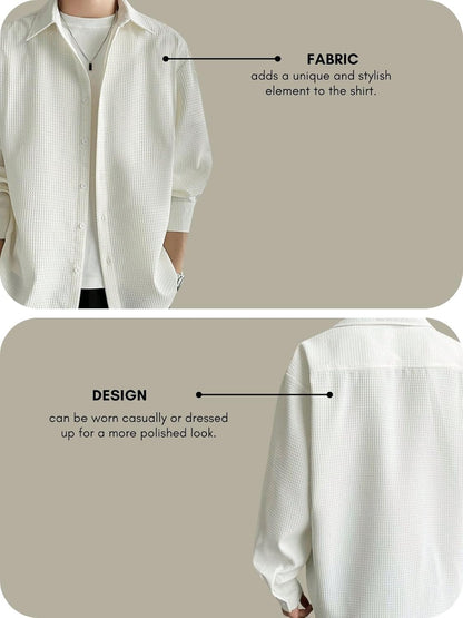 Leriya Fashion Men's Solid Regular Fit Shirt