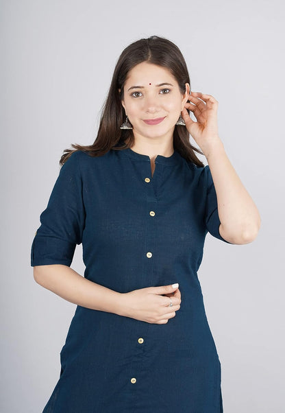 miss fame Straight Kurta for Women