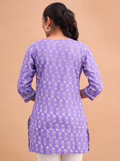 Women Cotton Printed Short Kurti | Short Kurti