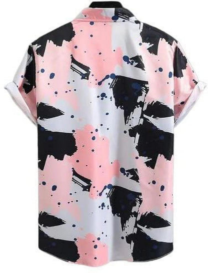 LookMark Men's Cotton Blend Stitched Printed