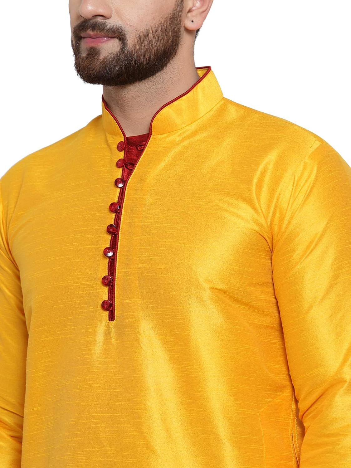 ABH LIFESTYLE Men's Silk Long Kurta only.