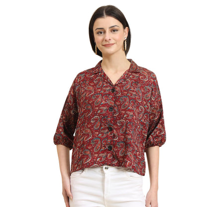 SOFISTY Women's Boxy Shirt | Cotton Bland