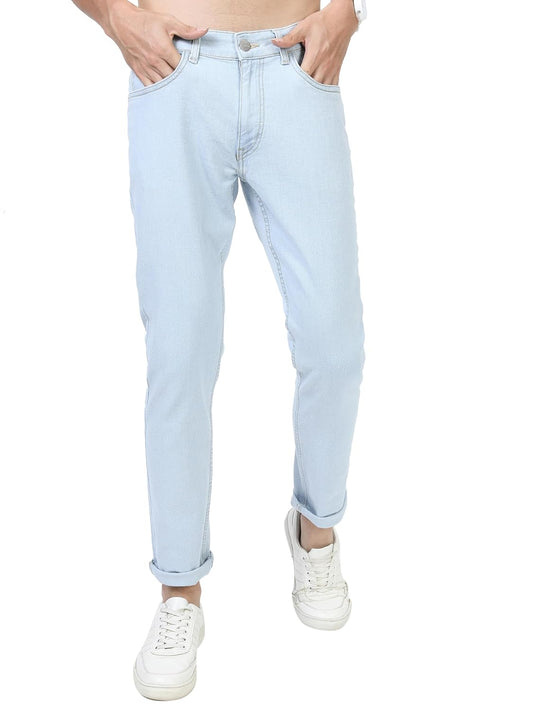 KETCH Men's Slim Fit Mid Rise Jeans