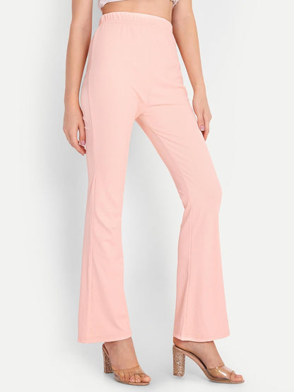 FNOCKS Pants Women's Premium Cotton Bell Bottom