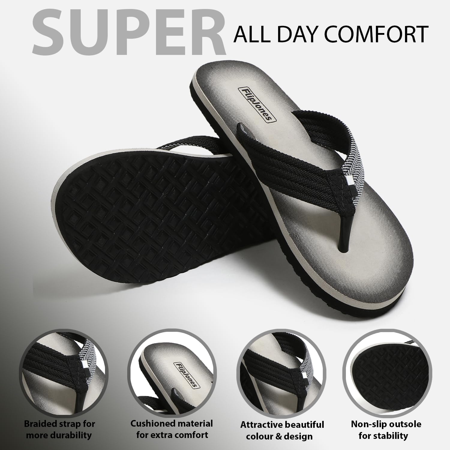Flip-Flop Lightweight and comfortable Outdoor And Indoor - alphahostel.in