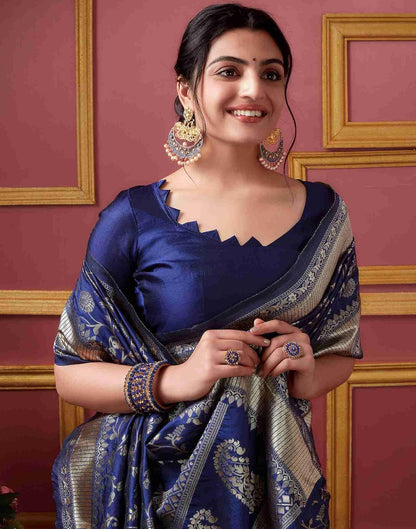 Women's Banarasi Saree Pure Kanjivaram Silk Saree