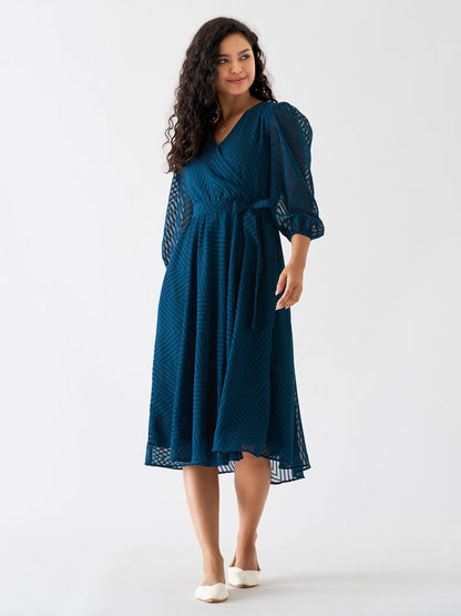 AASK Women Fancy Plain & Solid Designer Dress for Women