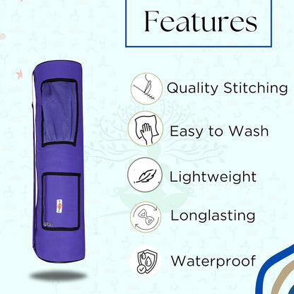 PHILLIN Yoga Mat Cover Bag with Adjustable Shoulder