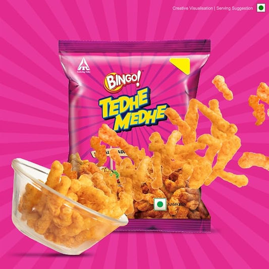 Bingo! Tedhe Medhe - Masala Tadka COMBO PACK (pack of 2)