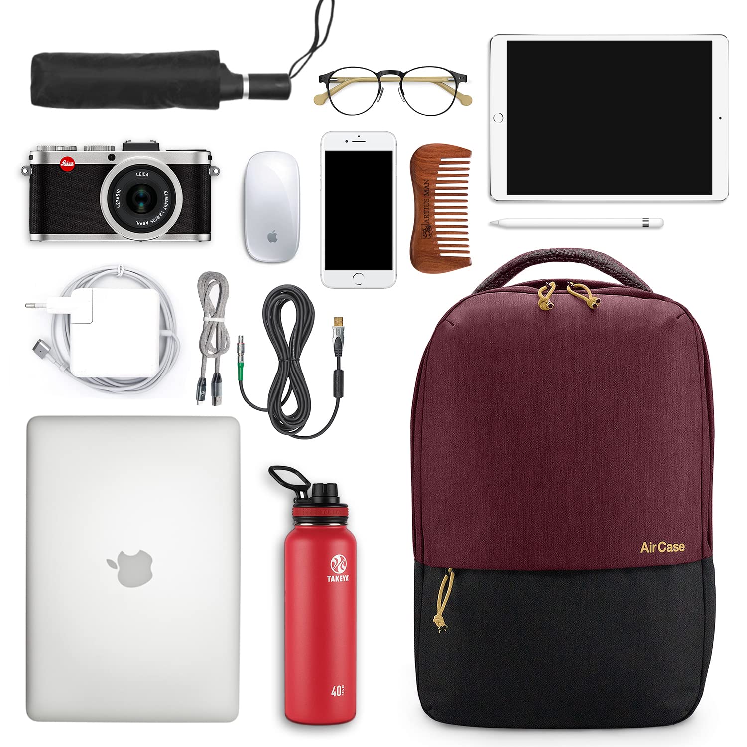 AirCase Casual Water resistant Laptop Backpack - alphahostel.in