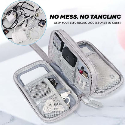 Elfora Cable Organizer Pouch | Travel Organiser Bag