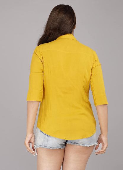GEHU GARMENTS Women Solid Shirt for Office
