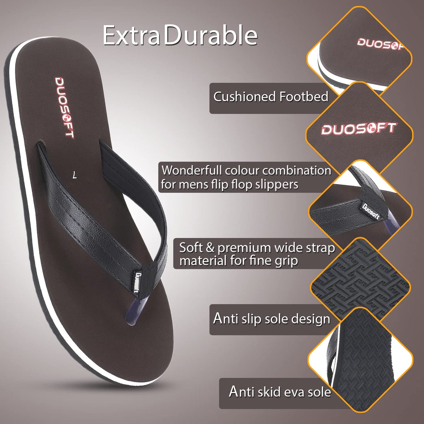 Doctor Walk Flip Flop for Men | Soft Comfortable - alphahostel.in