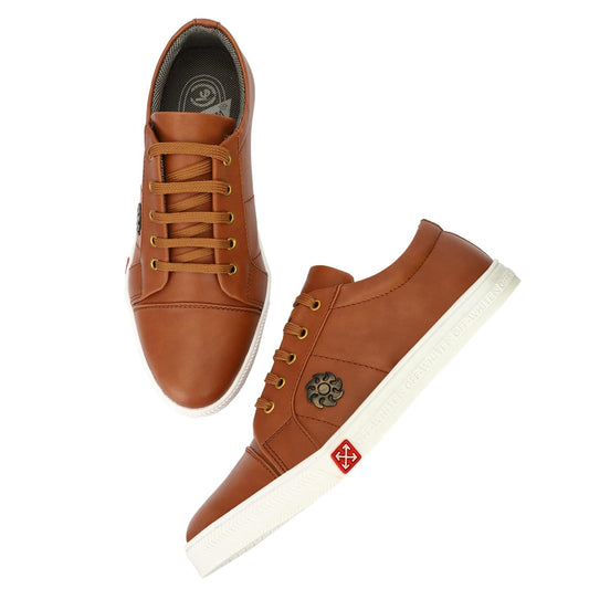 LE GREEM Men's Synthetic Lace-Ups Stylish Sneakers - alphahostel.in