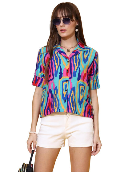 Sheetal Associates Women's Stylish Casual Shirt