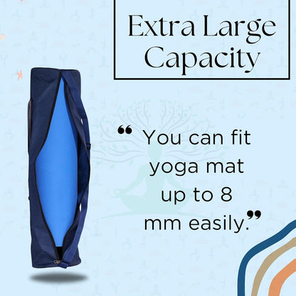 PHILLIN Yoga Mat Cover Bag with Adjustable Shoulder