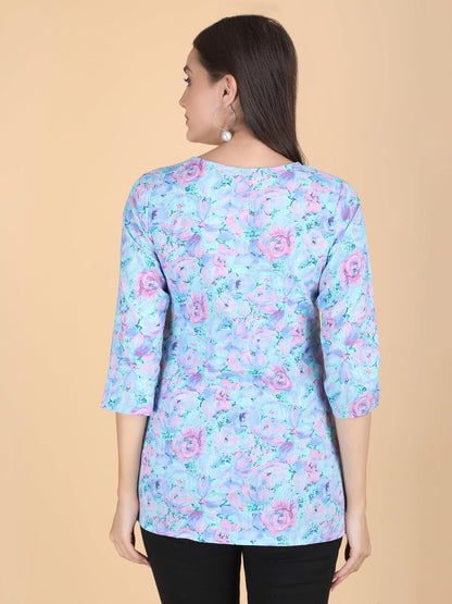 PIDAVLIYA'S Indian Women's Tunics Tops Cotton