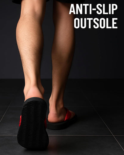 Men’s Flip Flops  Lightweight Anti-Slip Slippers - alphahostel.in