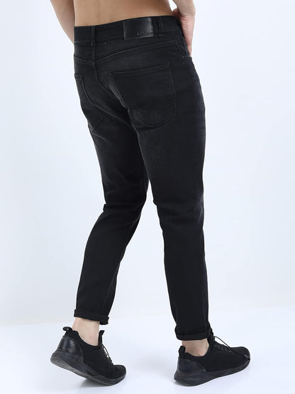 KETCH Men's Tapered Fit Mid Rise Jeans