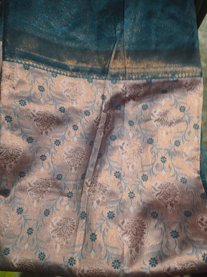 Yashika Women Kanjivaram Silk Weaving Banarasi Saree