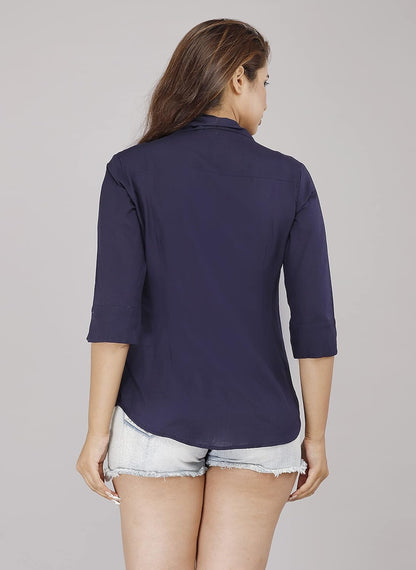 GEHU GARMENTS Women Solid Shirt for Office