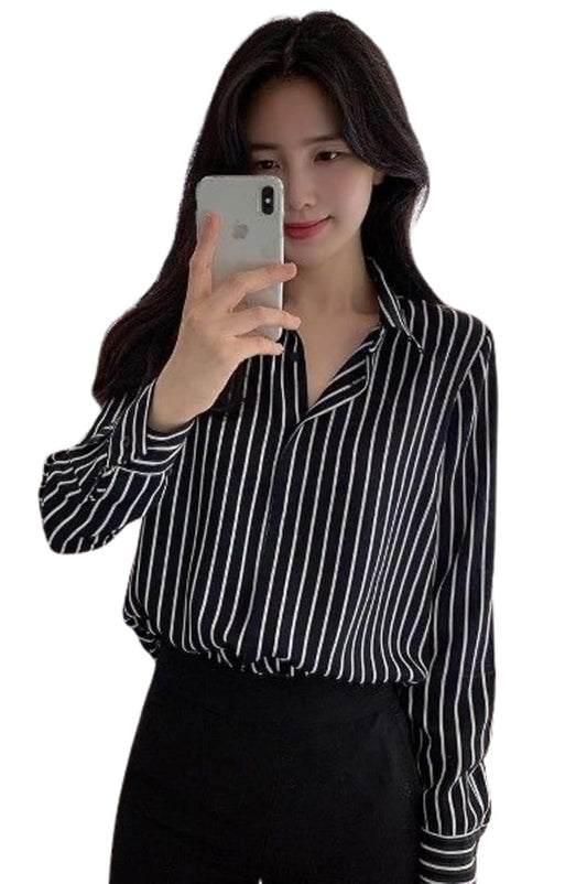 Rimsha Wear Women's wear Stripes Button up Women