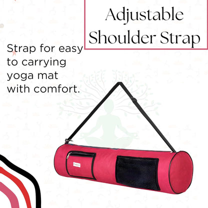 PHILLIN Yoga Mat Cover Bag with Adjustable Shoulder