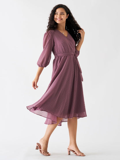 AASK Women Fancy Plain & Solid Designer Dress for Women