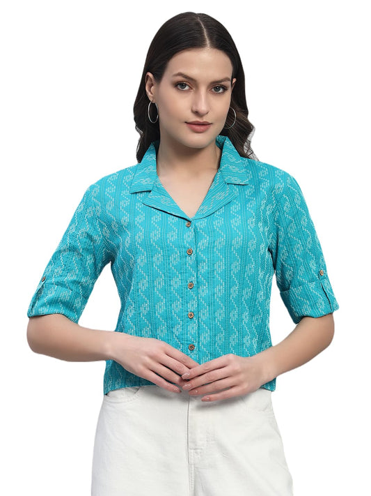 HION HILS Cotton Shirt for Women | Women Shirt