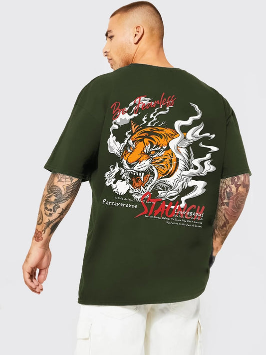 Jump Cuts||Printed Tshirt for Men||Drop Shoulder
