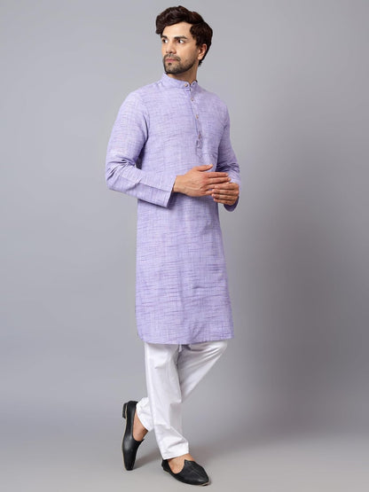LATEST CHIKAN Men's Cotton Regular Kurta