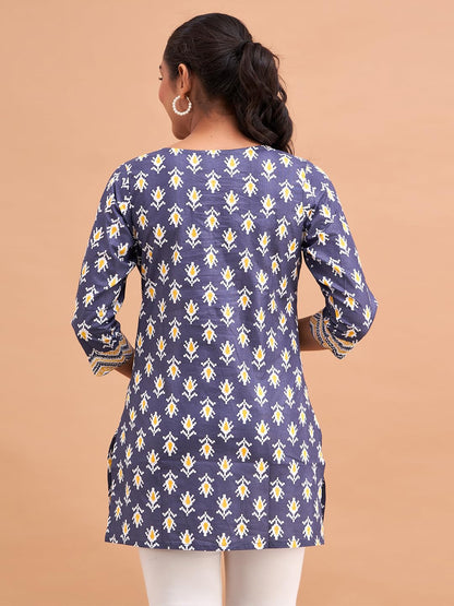Women Cotton Printed Short Kurti | Short Kurti
