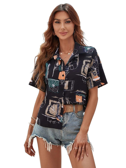 DHRUVI TRENDZ Oversized Shirt for Women