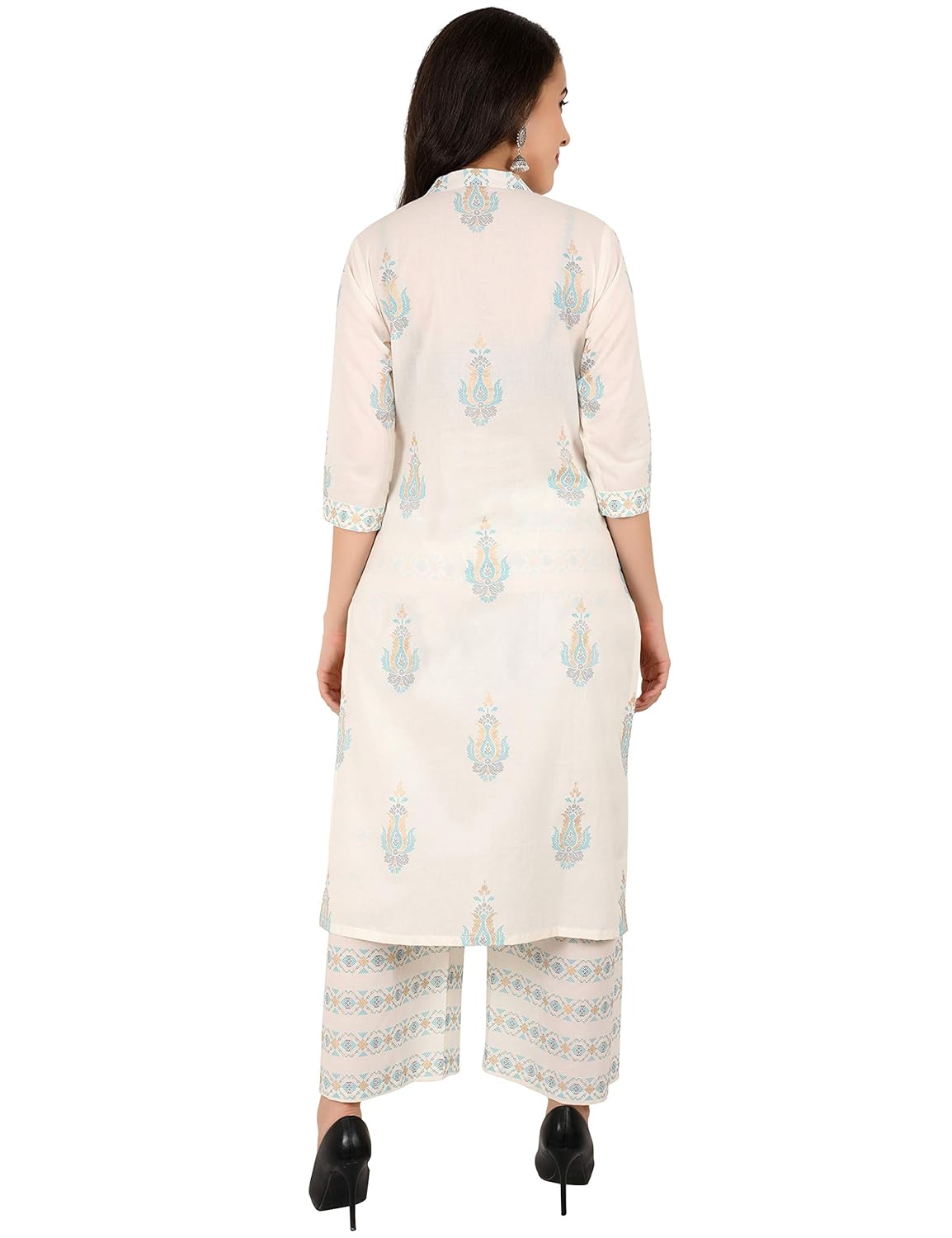 ATARAH Womens Printed Straight Kurta