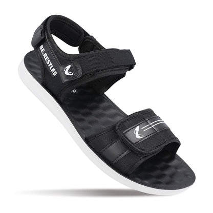 WALKAROO Mens Navy Blue Sports Sandals